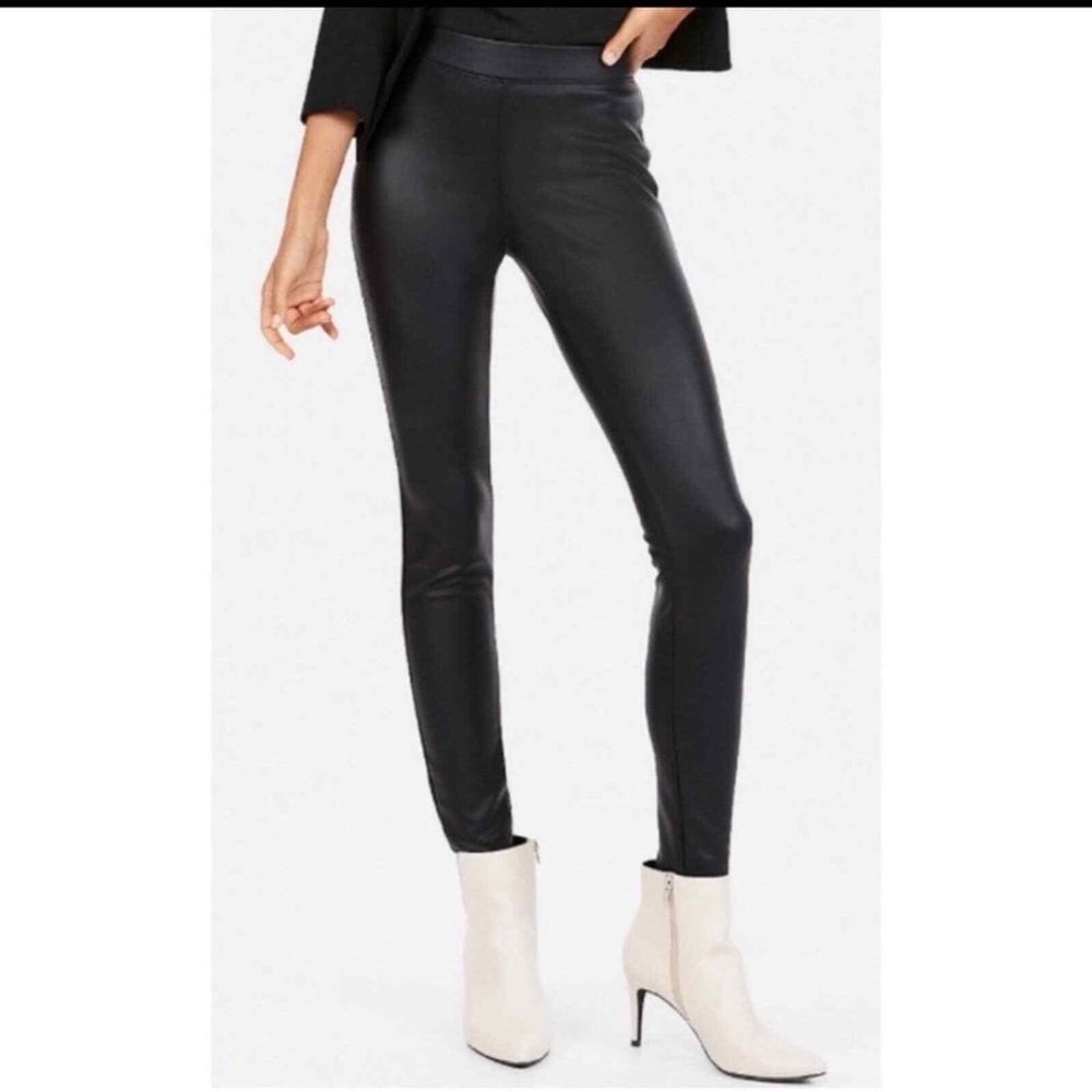 NWT Express Faux Leather Leggings Black XS